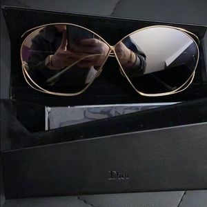 🆕 Christian Dior Metallic Butterfly Glasseses